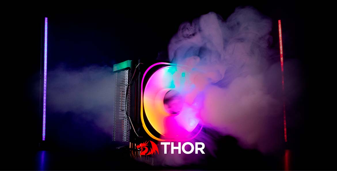 Cooler Redragon Thor Cc Amd Intel Rgb Rainbow Oficina