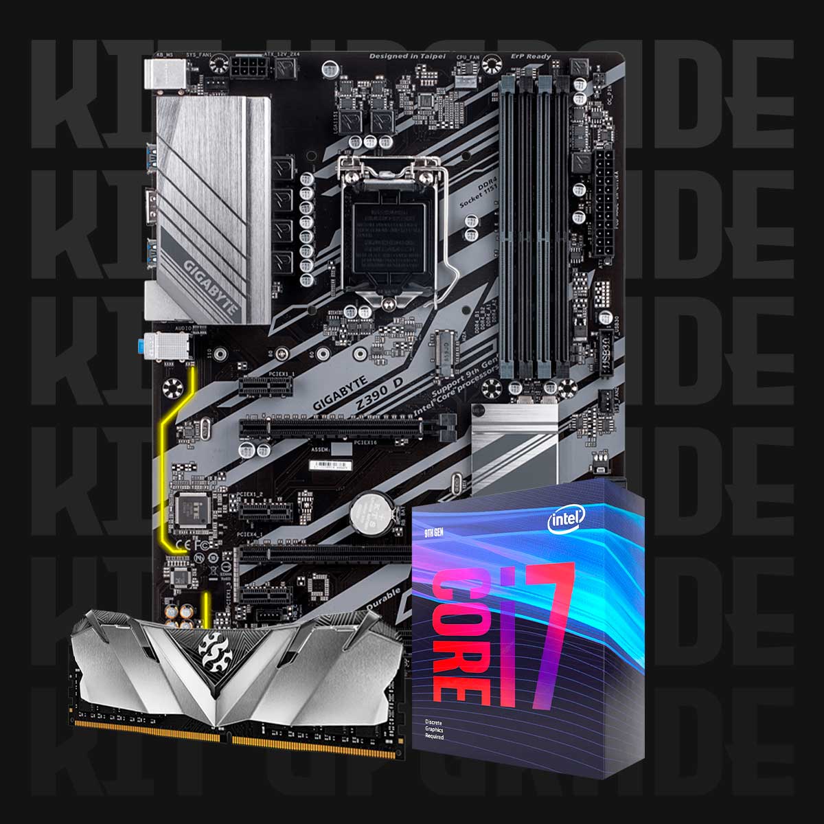 Kit Upgrade Processador Intel Core I Kf Placa M E Gigabyte