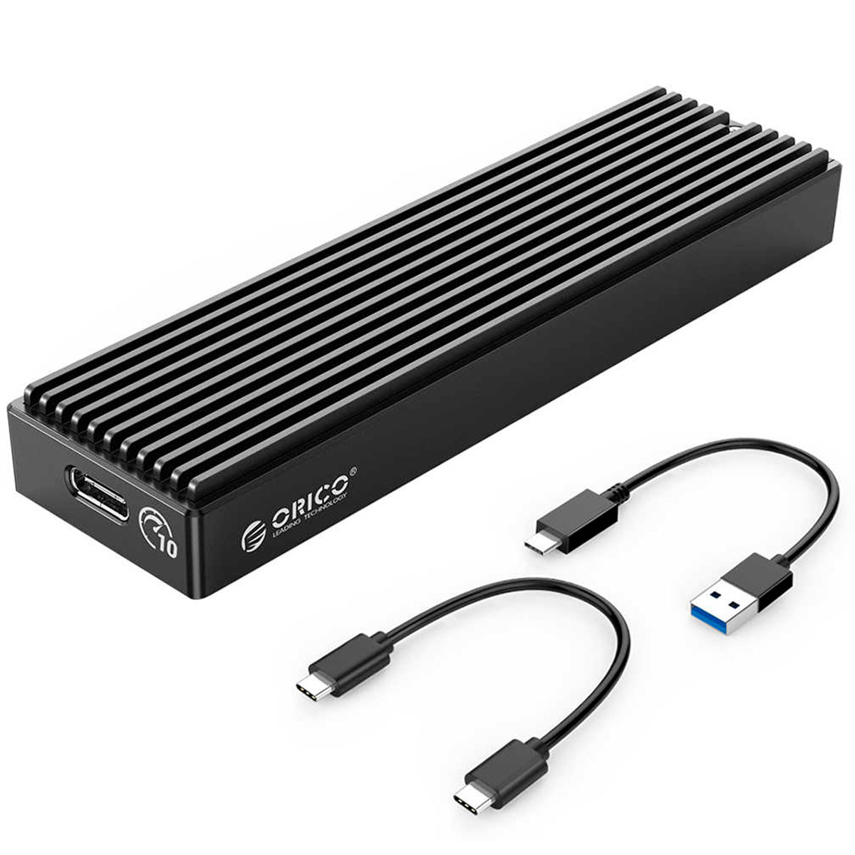 Case para SSD M.2 NVMe - USB 3.0 e USB-C - 10 Gbps