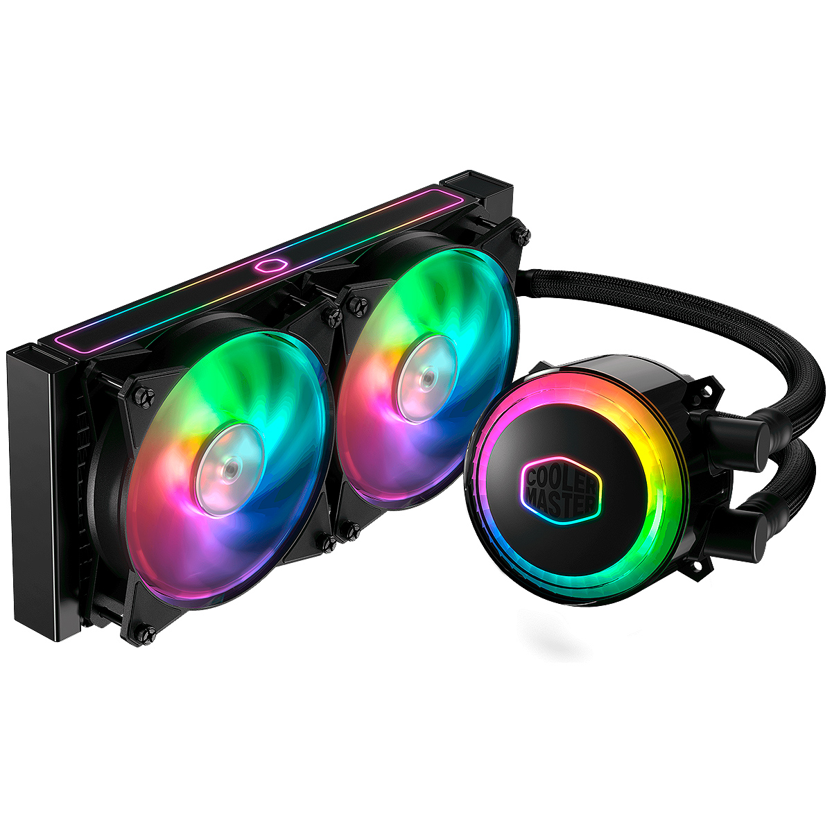 Water Cooler Cooler Master MasterLiquid ML240RS - (AMD / Intel) - com LED RGB - MLX-S24M-A20PC-R1