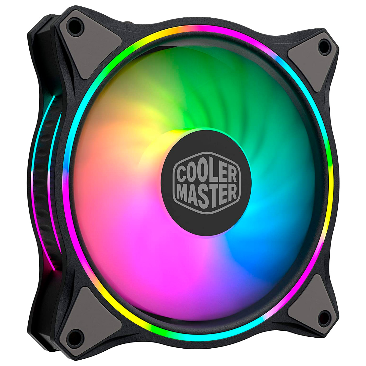 Cooler 120mm Cooler Master MasterFan MF120 HALO - LED RGB - MFL-B2DN-18NPA-R1