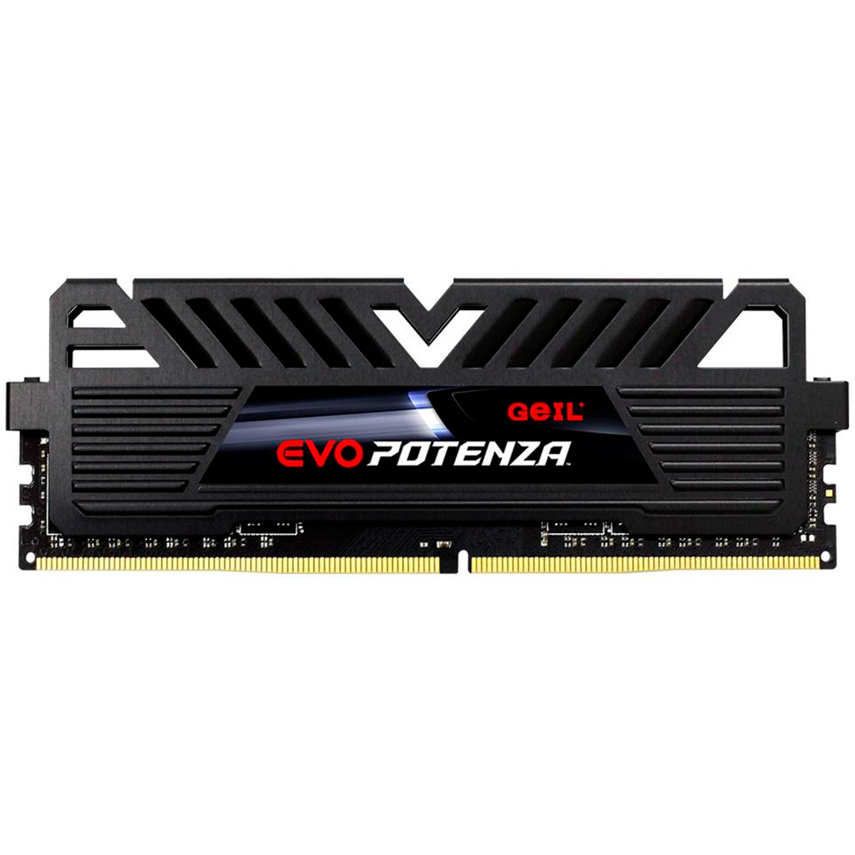 Memória 8GB DDR4 3200MHz Geil EVO Potenza - CL16 - Preto - GAPB416GB3200C16ADC