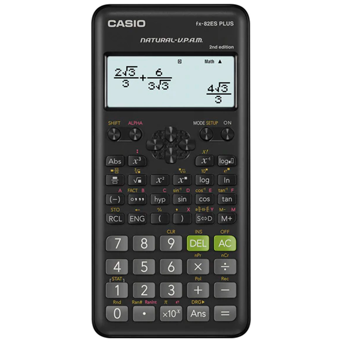 Calculadora Científica Casio - 252 funções - 12 dígitos - FX-82ES PLUS