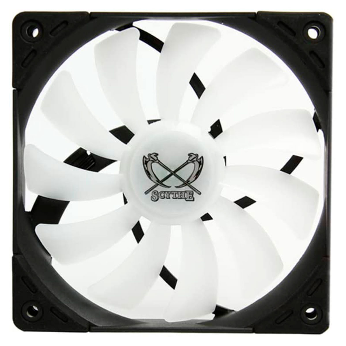 Cooler 120mm Scythe Kaze Flex - RGB - 1800 RPM - Sem PWM - SU1225FD12HR-RN