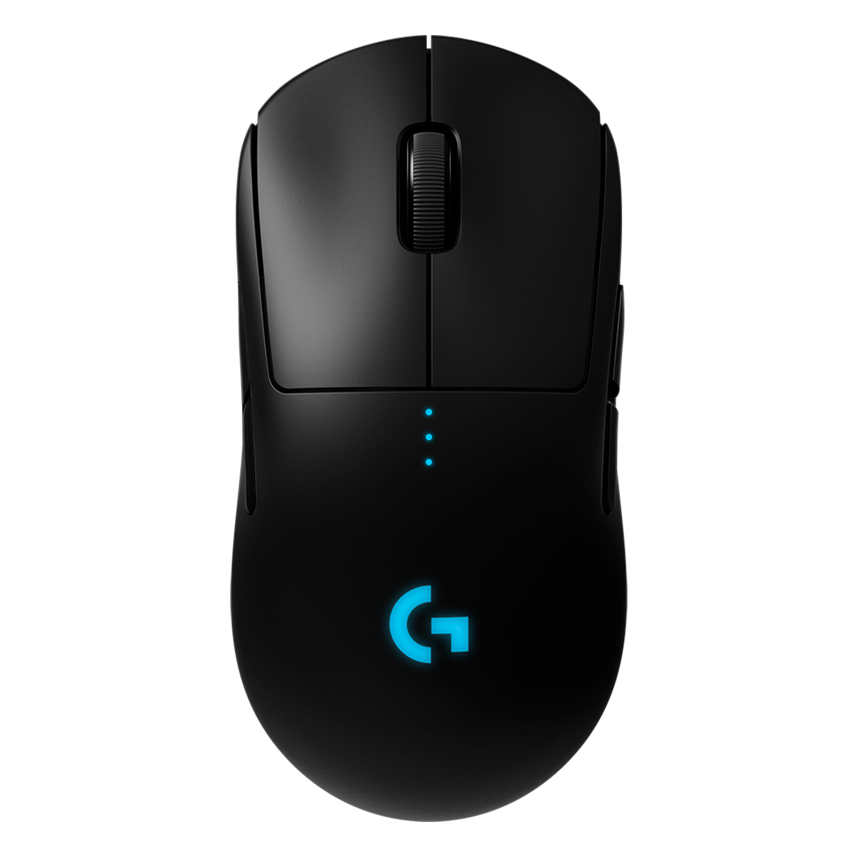 Mouse Gamer Sem Fio Logitech G Pro - RGB - 25.600dpi - Sensor HERO 25K - 8 Botões - Receptor sem fio LightSpeed - 1ms - 910-005271