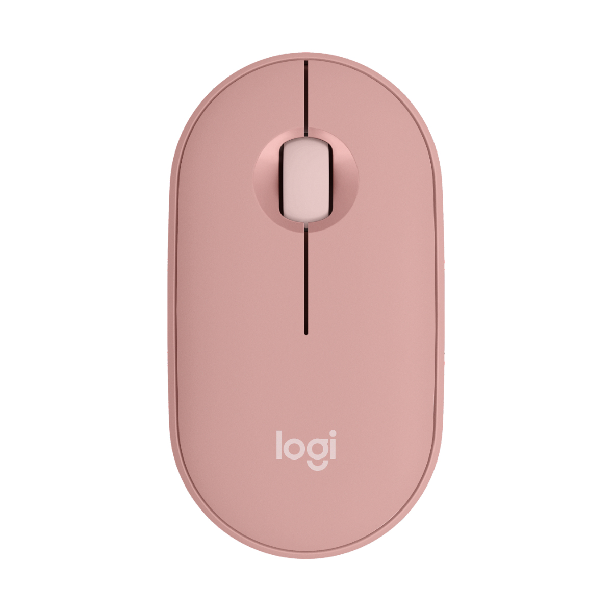 Mouse sem Fio Logitech Pebble 2 M350s - Bluetooth - Easy-Switch - 4000dpi - Rosa - 910-007048