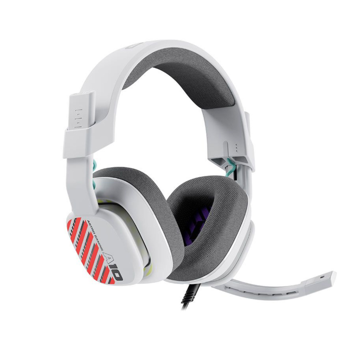 Headset Gamer Astro A10 - Microfone Flip-Up-Mute - para Console e PC - Conector P3 - Branco - 939-002063