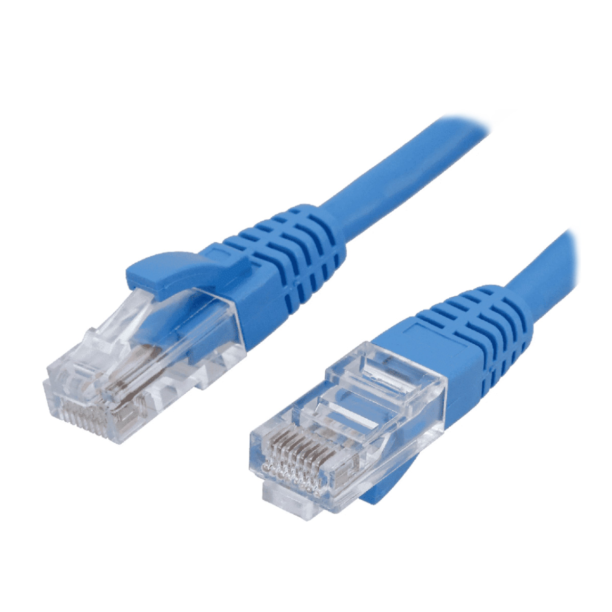 Cabo de Rede UTP (Patch Cord) RJ45 Cat 6 - 2.5 metros - Certificação Anatel - Azul - Seclan CY-5128-CAT6-2.5M-BL