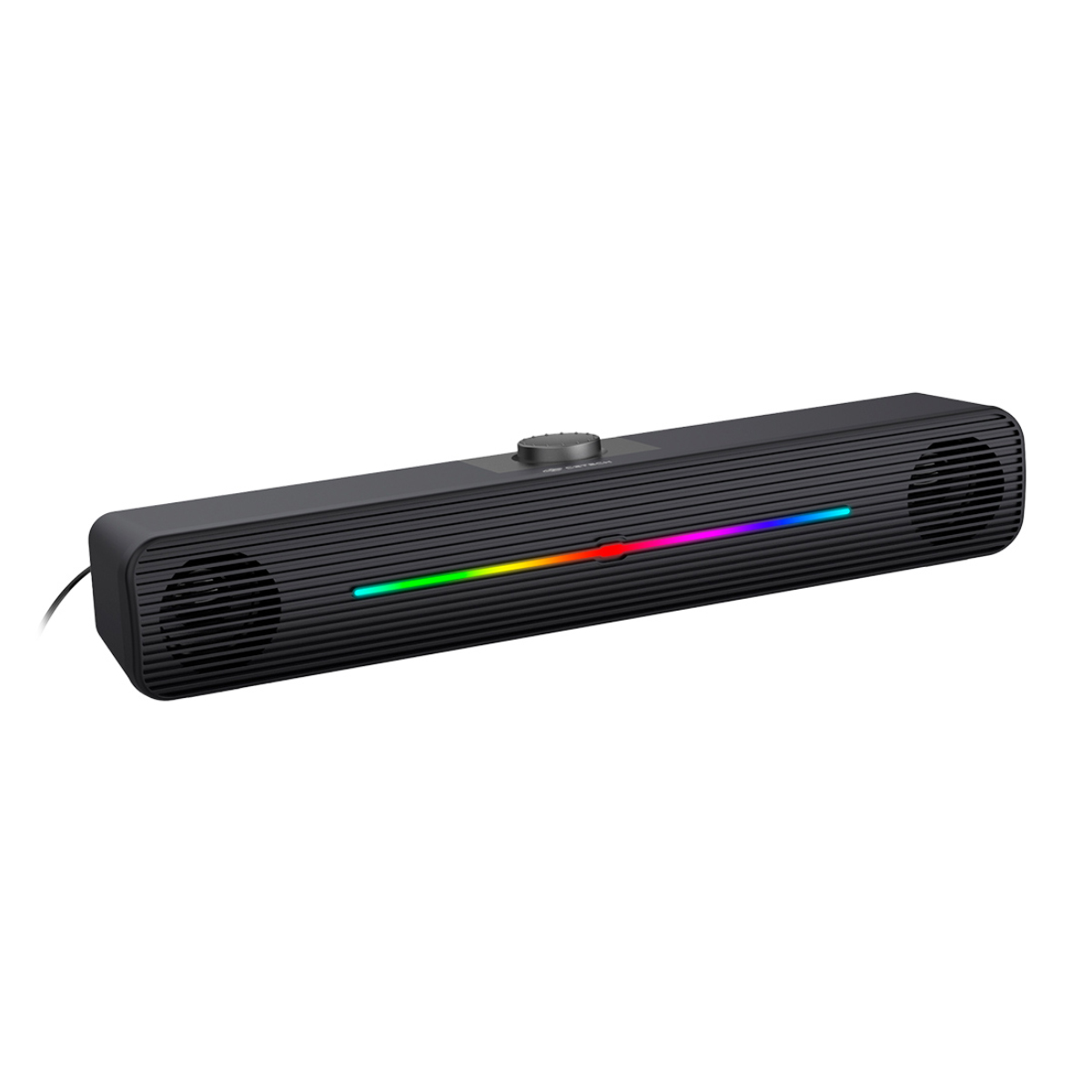 Soundbar Gamer C3Tech - 6W - LED RGB - Conector P2 e Energia USB - SB-50BK