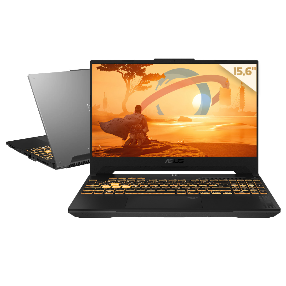 Notebook Asus TUF FX507VU-LP151 Gaming - Intel i7 13620H, 8GB, SSD 512GB, GeForce RTX 4050, Tela 15.6