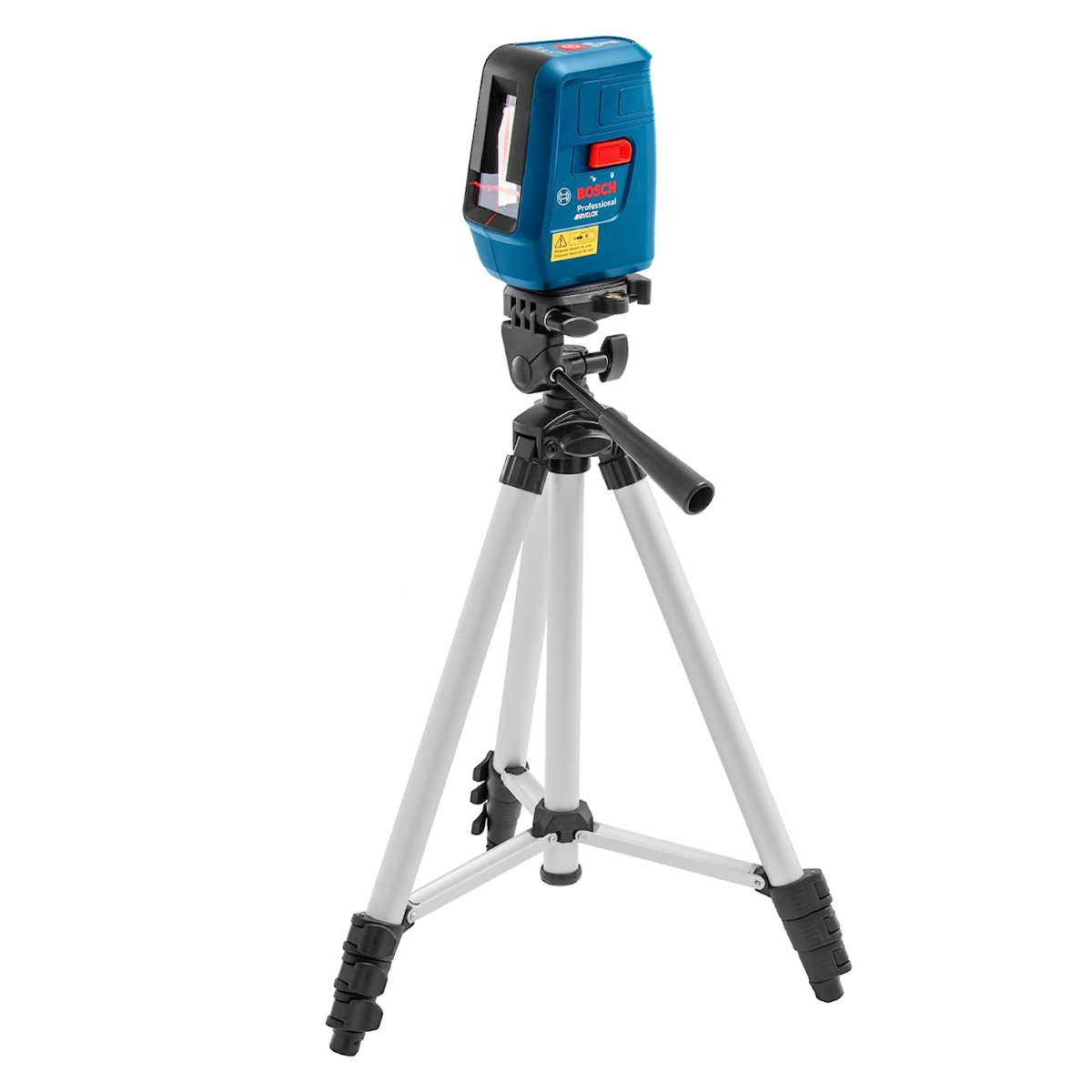 Nivelador a Laser de Chão Bosch Nivelox GLL 3X Profissional - Com tripé - Linha frontal e lateral - Alcance de 15 metros - Azul - 0601.063.XG0