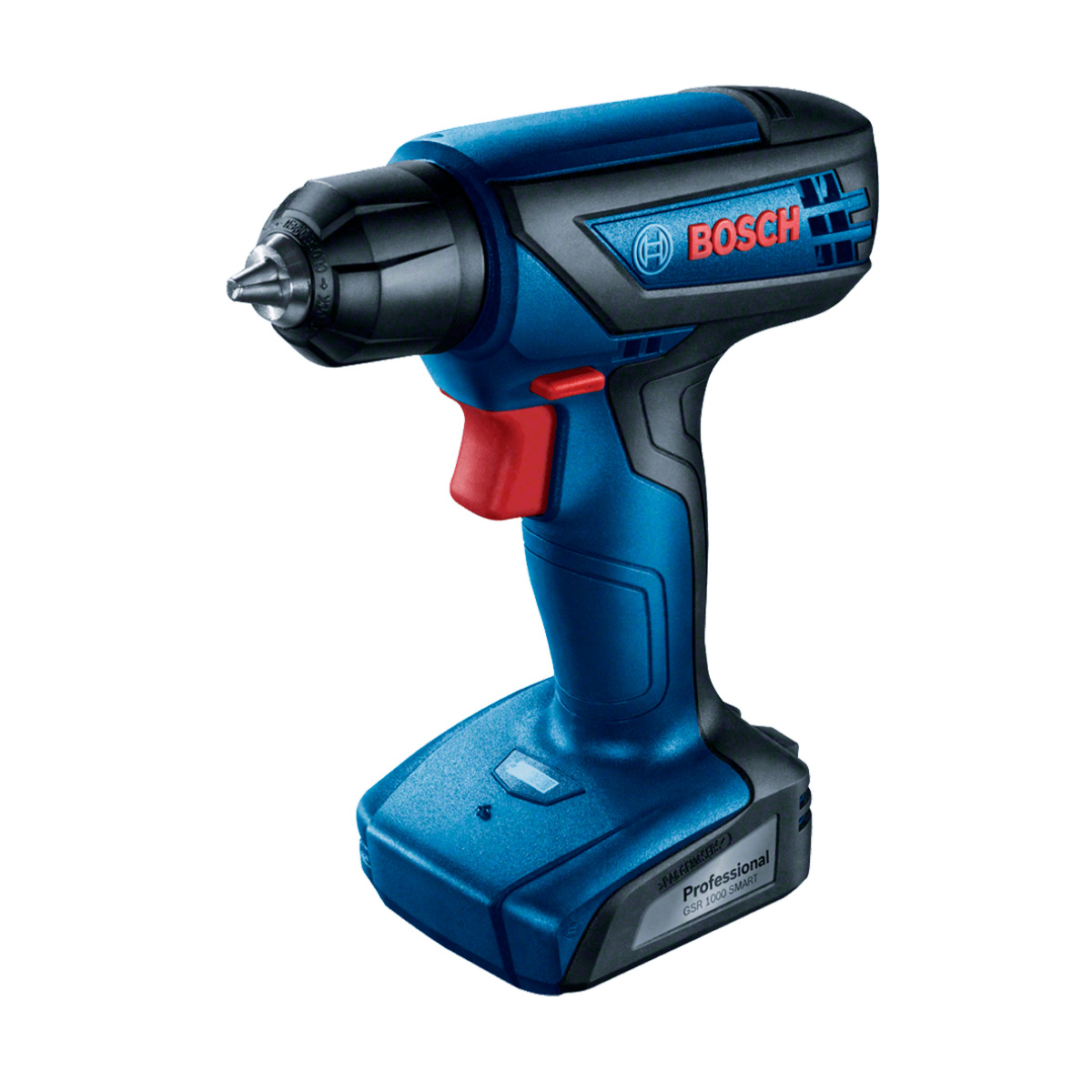 Parafusadeira e Furadeira Bosch GSR 1000 Smart - Até 15Nm - Bateria 12V - Com 11 acessórios - Azul - 0601.9F4.0E3