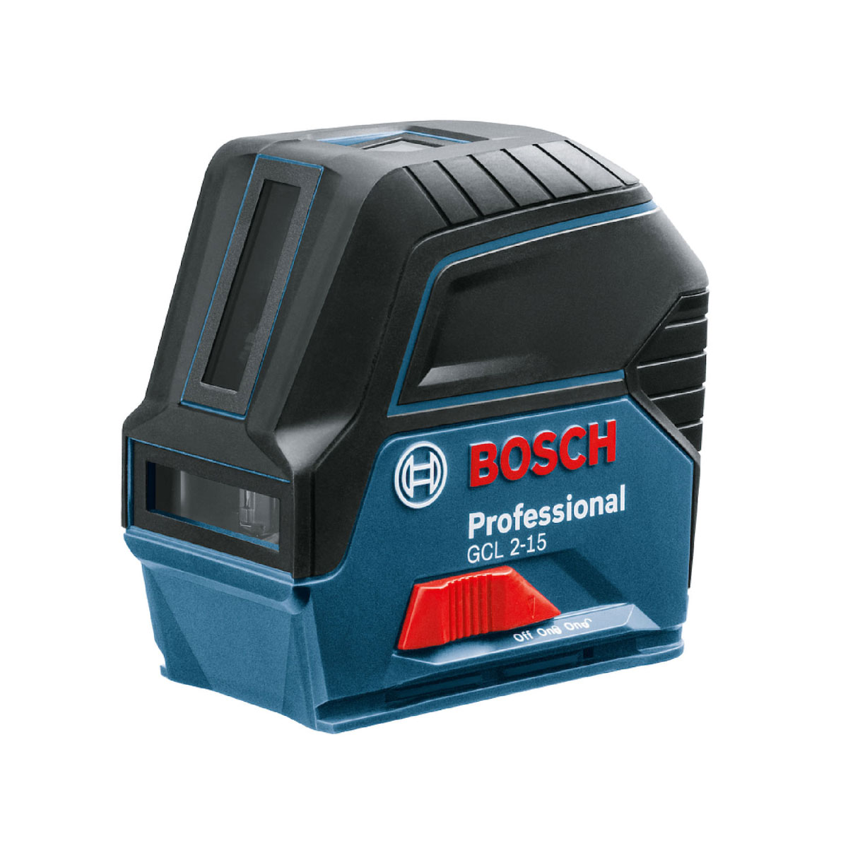 Nivelador a Laser combinado Bosch GCL 2-15 Profissional - Com suporte - Linha Frontal e Lateral - Alcance de 15 metros - 0601.066.E02