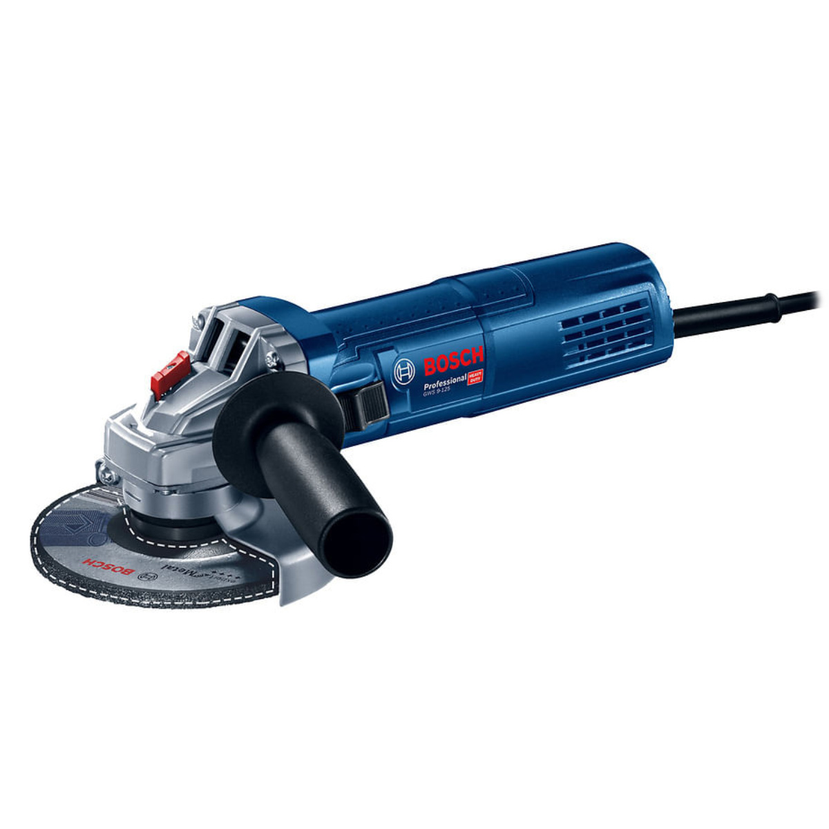 Esmerilhadeira Angular Bosch GWS 9-125 - 900W - 127V - 6 níveis 2800 a 11000 RPM - Azul - 0601.396.0D1