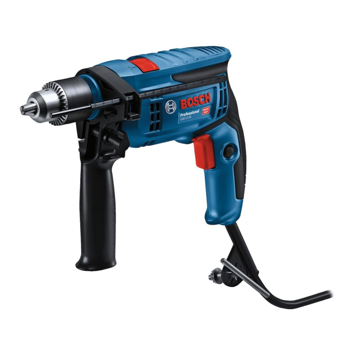 Furadeira e Parafusadeira de Impacto Bosch GSB 13 RE - 127V - 750W - 1/2