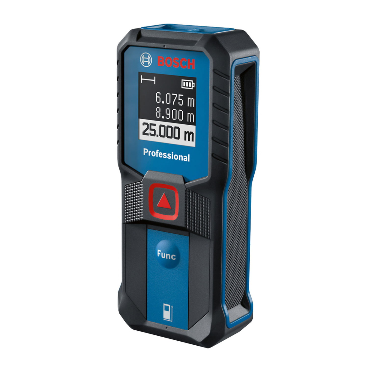 Trena a Laser Bosch GLM 25-23 Profissional - Múltiplas funções - Alcance de 25 metros - Azul - 0601.072.W00