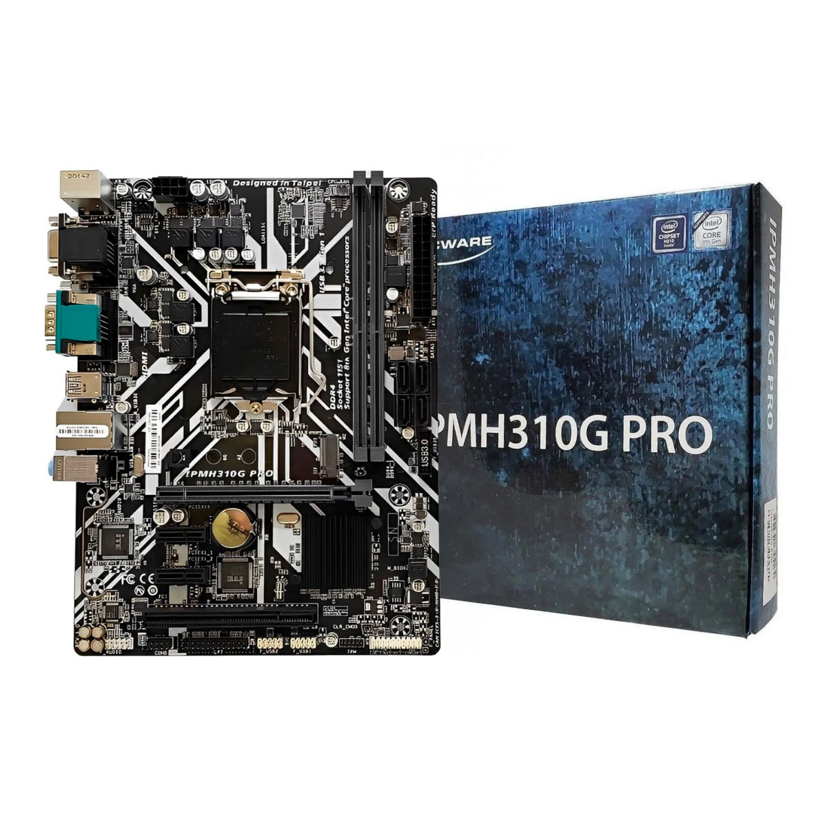 PCWare IPMH310G PRO (LGA 1151 - DDR4 2666) - Chipset Intel H310 Express - USB 3.1 - Slot M.2 - Micro ATX