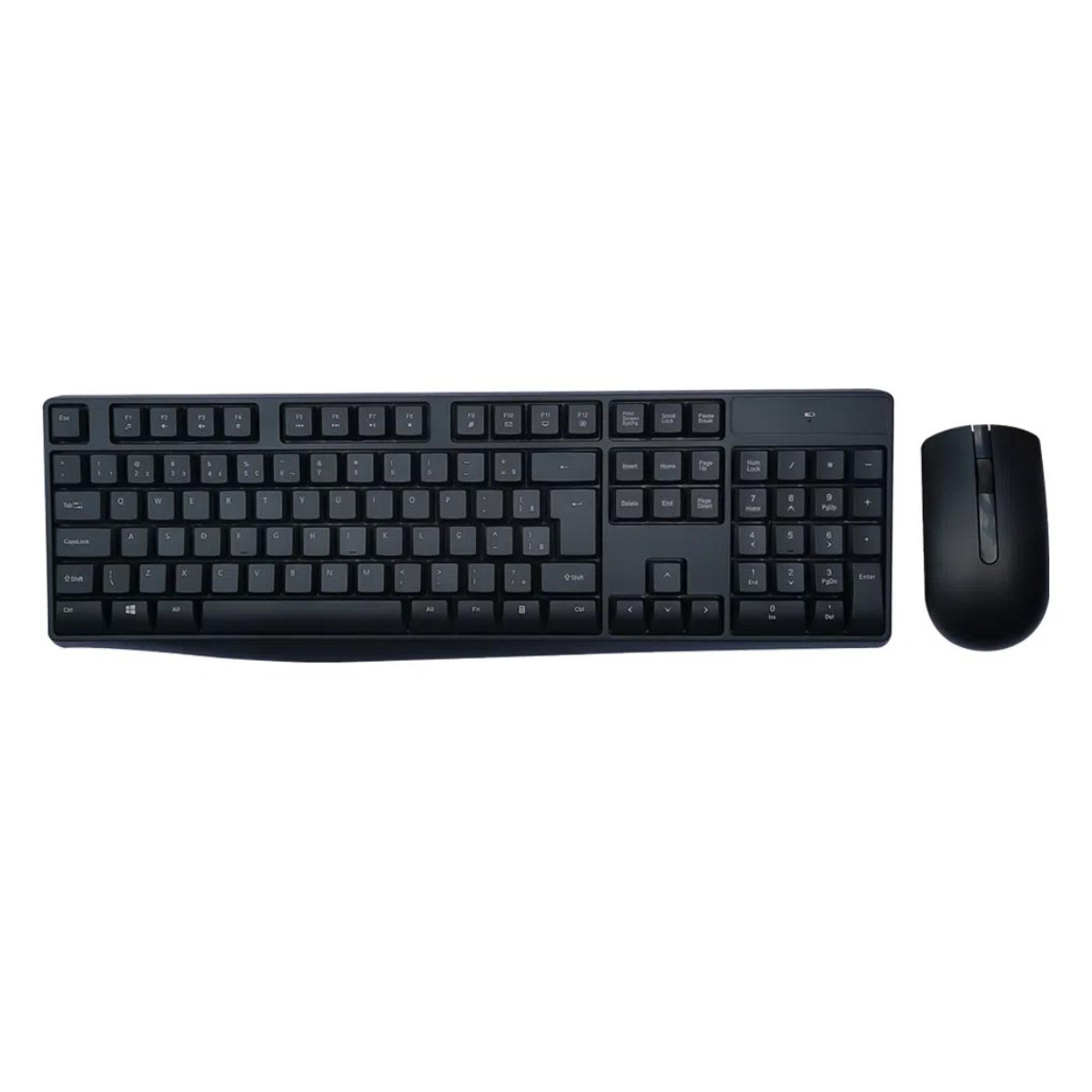 Kit Teclado e Mouse sem Fio Multilaser TC269 - USB - ABNT2 - 1600dpi