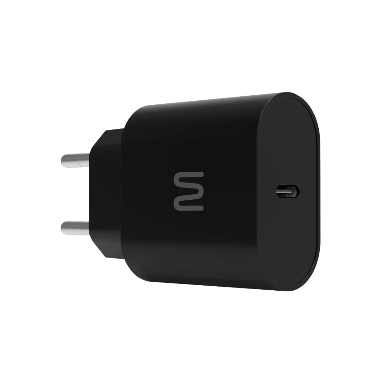 Carregador de Parede USB-C - Multilaser CB168 - 20W - Carregamento Rápido - Preto