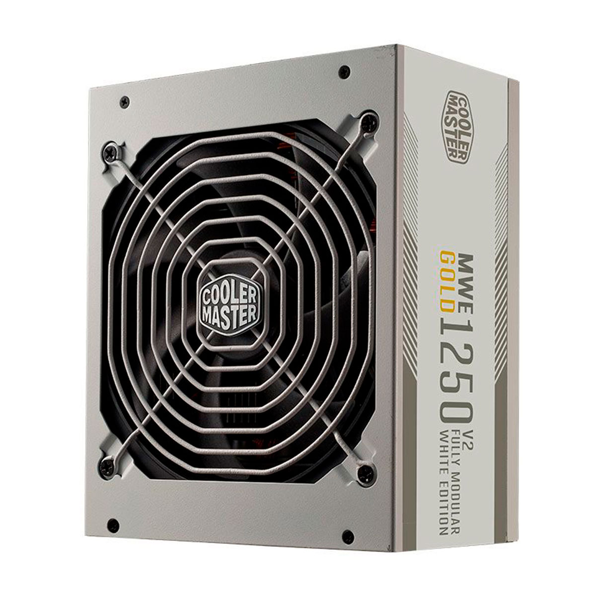 Fonte 1250W Cooler Master MWE V2 White Edition - Modular - PFC Ativo - Eficiência 90% - 80 Plus® Gold - MPE-C501-AFCAG-3GWO