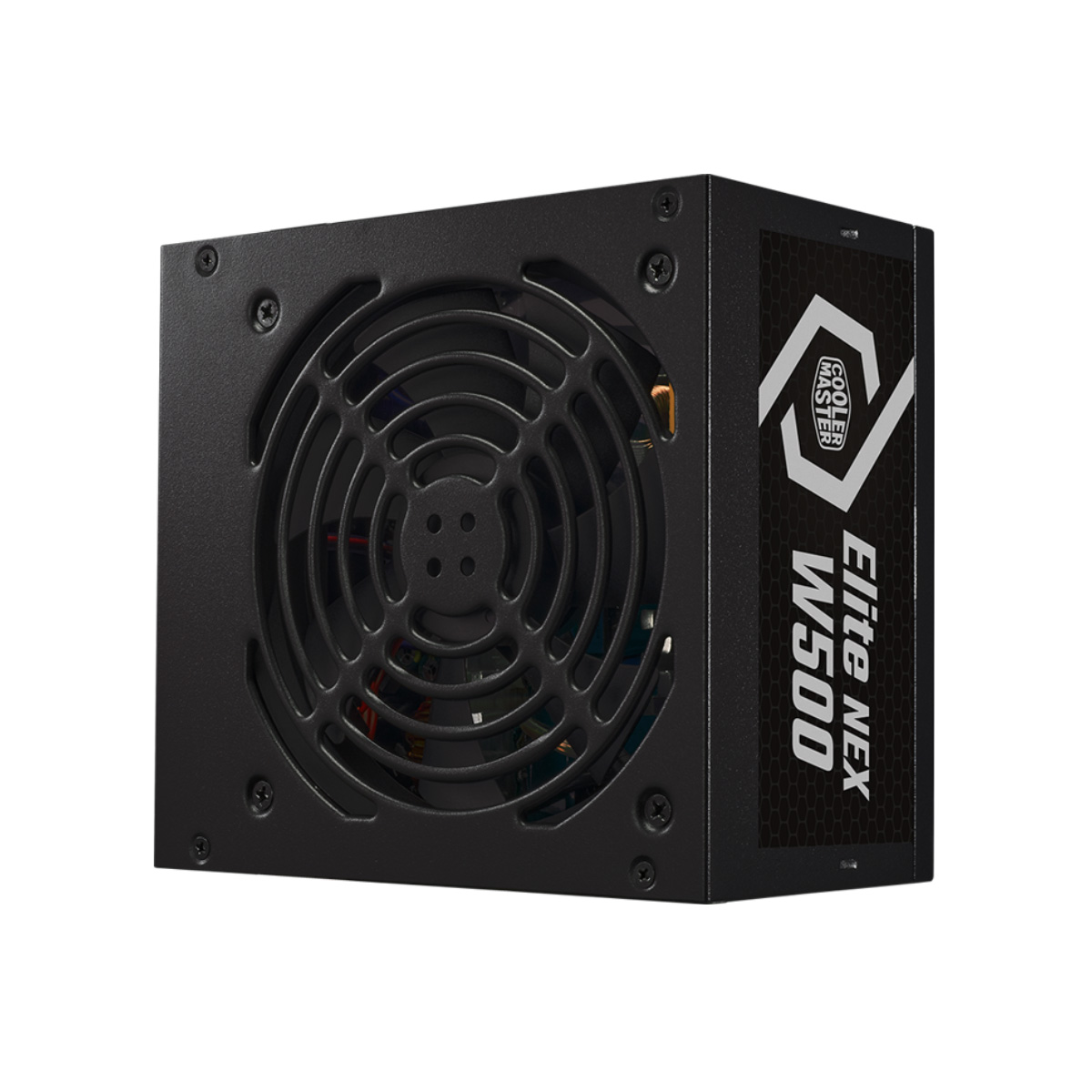 Fonte 500W Cooler Master Elite Nex - PFC Ativo - Eficiência 80% - 80 PLUS® White - MPW-5001-ACAW-BB1