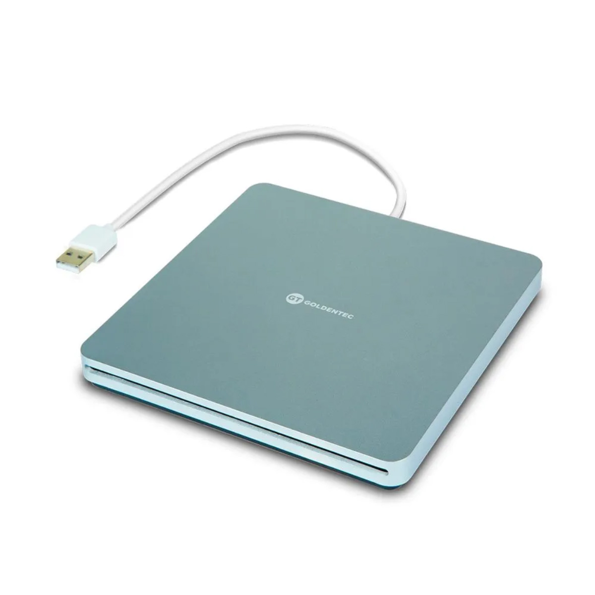 Gravador DVD Externo Goldentec Slim - Portátil - USB - 47931