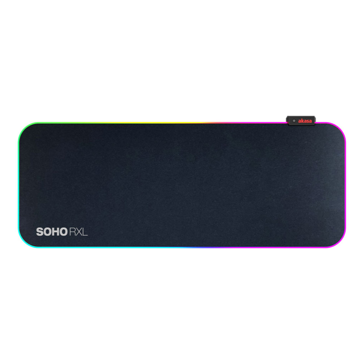 Mousepad Akasa SOHO RXL - Extra Grande 700 x 300mm - Iluminação RGB - USB - AK-MPD-07RB