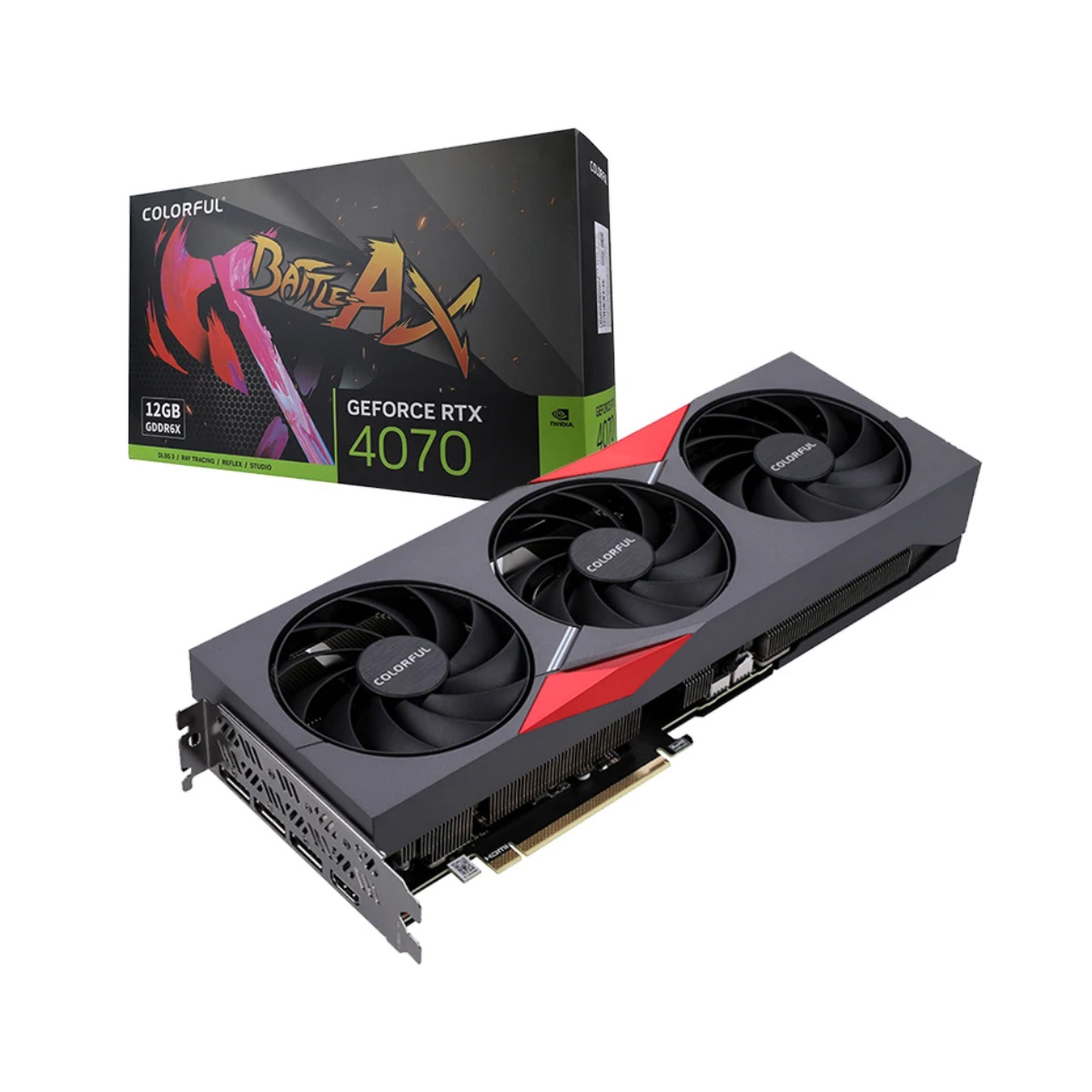 GeForce RTX 4070 12GB GDDR6X 192bits - Colorful NB EX-V - G-I4070-2802