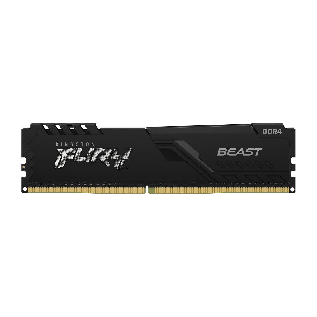 Memória 16GB DDR4 3200MHz Kingston Fury Beast - CL16 - KF432C16BB1/16