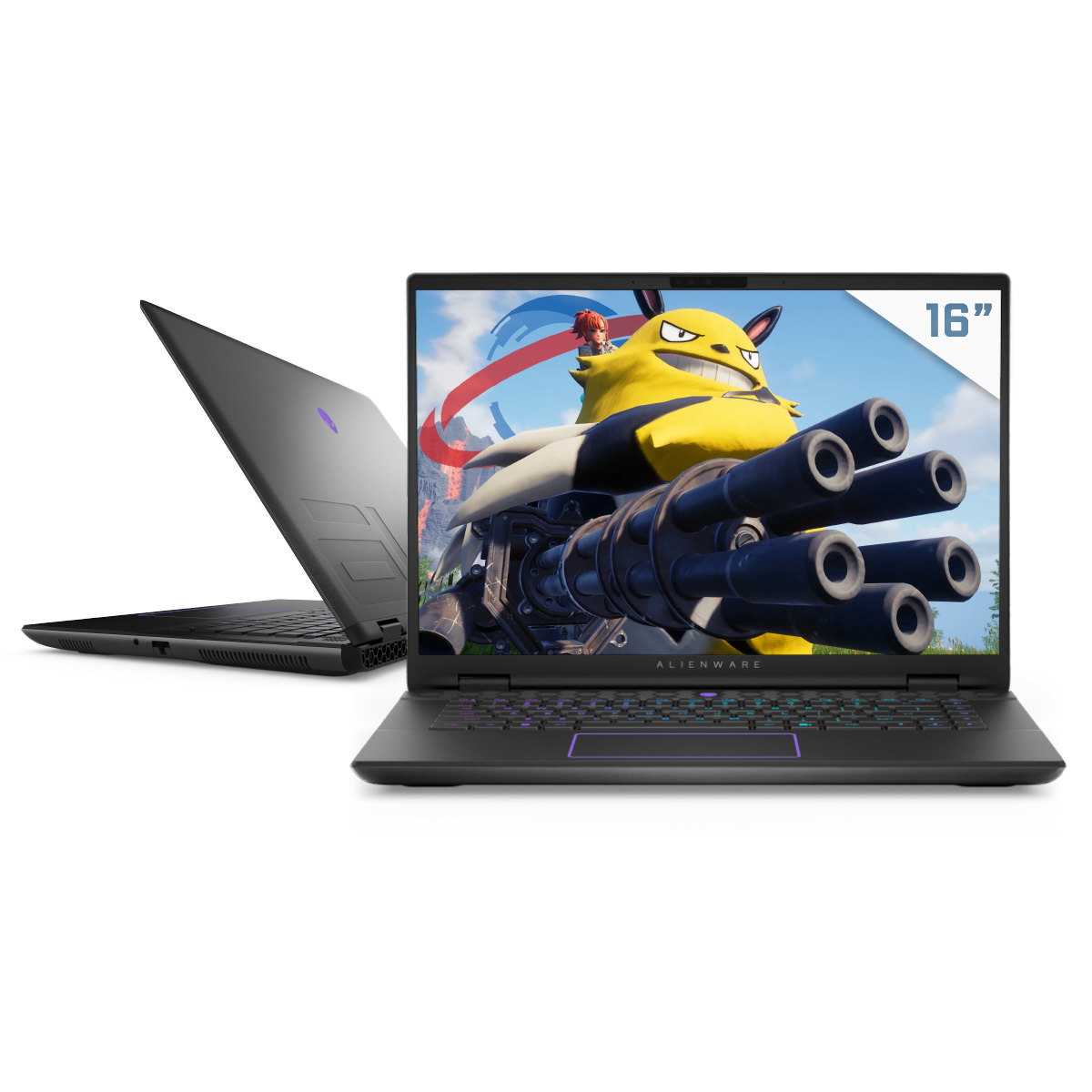 Notebook Dell Alienware Gamer M16 R2 AW16-U9185H-M20P - Intel Ultra 9-185H, 64GB DDR5, SSD 1TB, GeForce RTX 4070, Tela 16