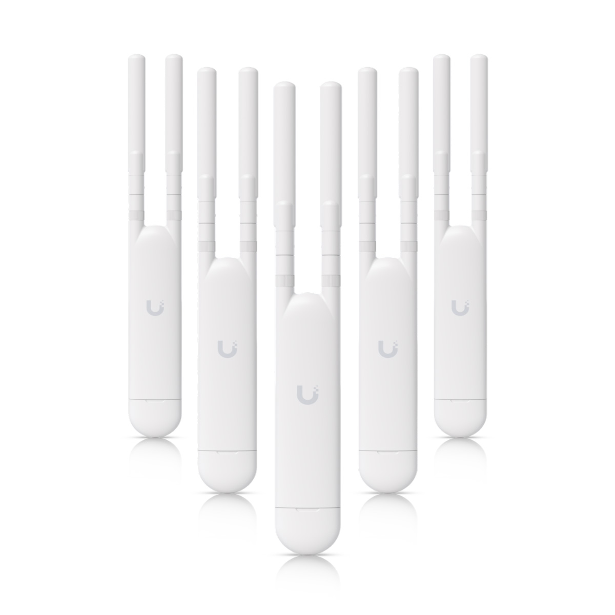 Ponto de Acesso Ubiquiti UniFi AC Mesh UAP-AC-M-5 - Wi-Fi 5 - Gigabit - Interno ou Externo - Pacote com 5