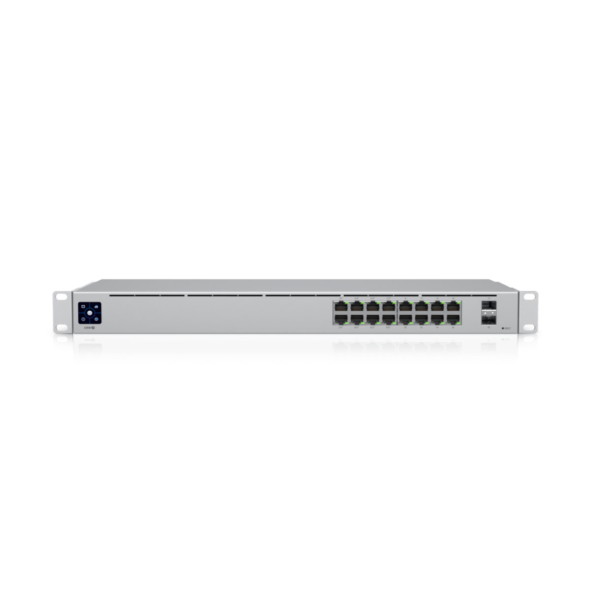 Switch 16 Portas Ubiquiti USW-16-POE - UniFi - Gigabit - 2 portas SFP - PoE+ 42W