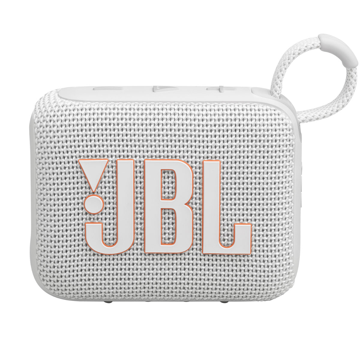 Caixa de Som Portátil JBL Go 4 - Bluetooth 5.3 - IP67 À Prova Dágua - 4,2W RMS - Branco - JBLGO4WHT