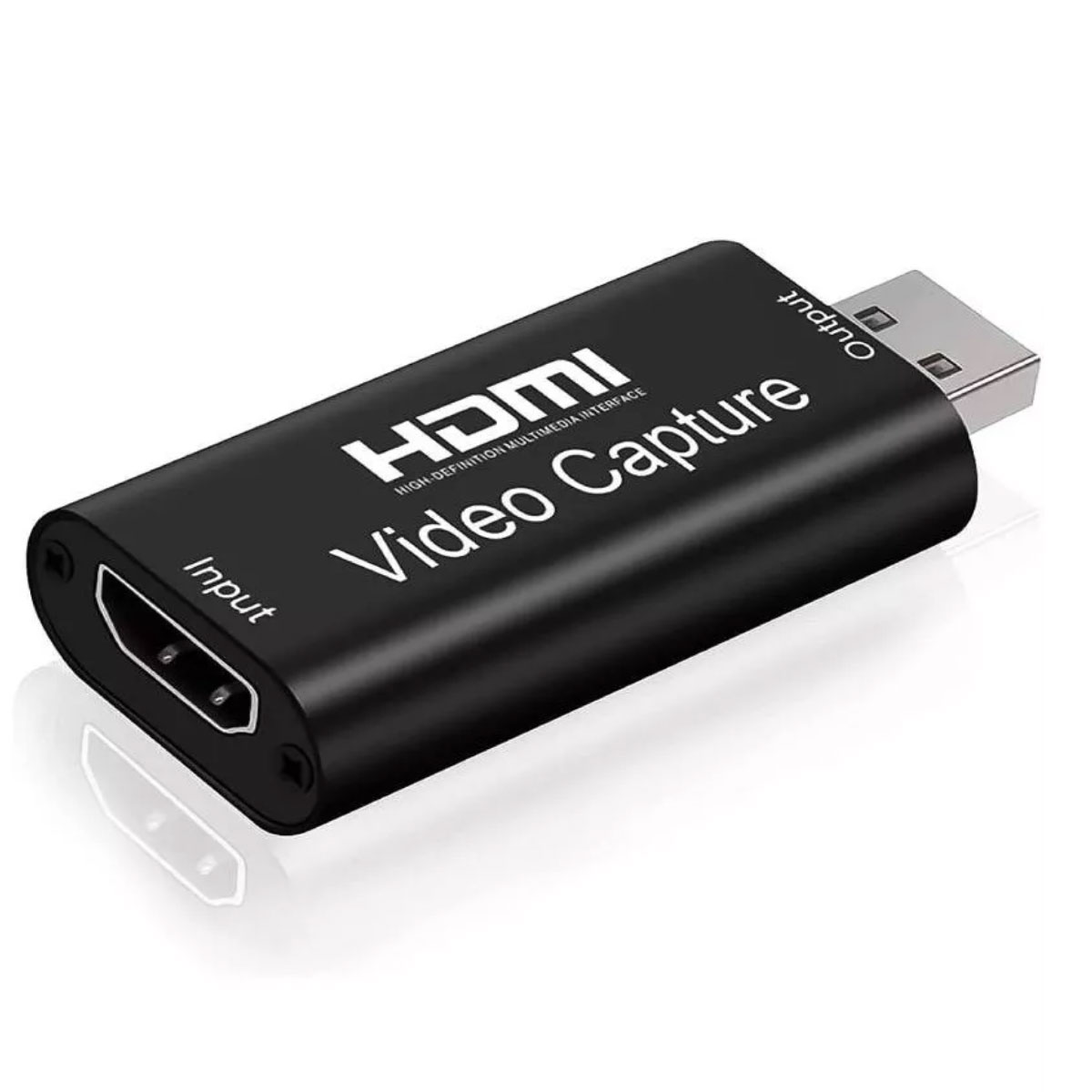 USB Captura de Video USB - Entrada HDMI - 4K - 1080P - Ideal para Lives e Stream - MS118