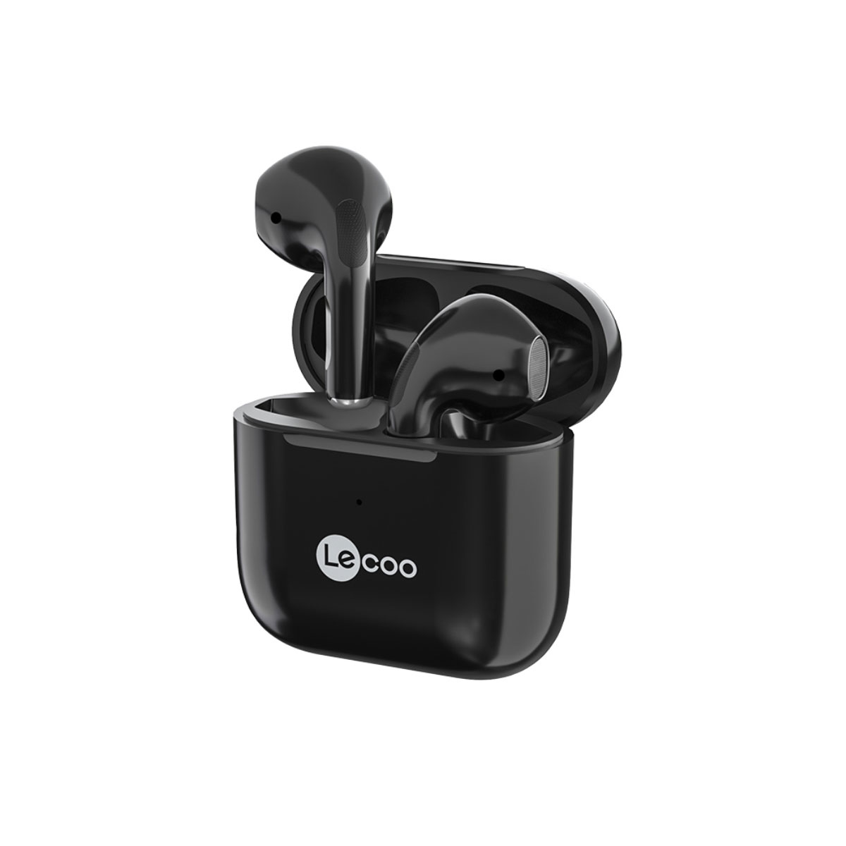 Fone de Ouvido Bluetooth Auricular Lecoo EW310BK - Microfone - TWS - Case carregador - Preto