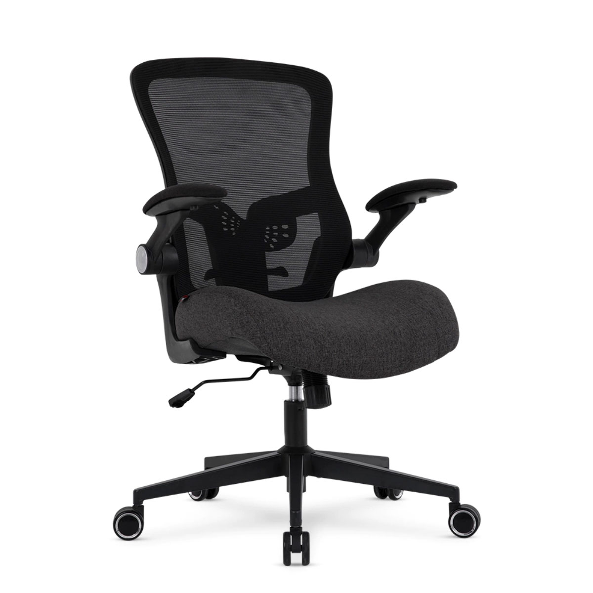 Cadeira de Escritório DT3 Vita Super - Ergonômica - Assento Anatômico - Suporte Lombar - Encosto Reclinável - Dark Grey - 14245-6