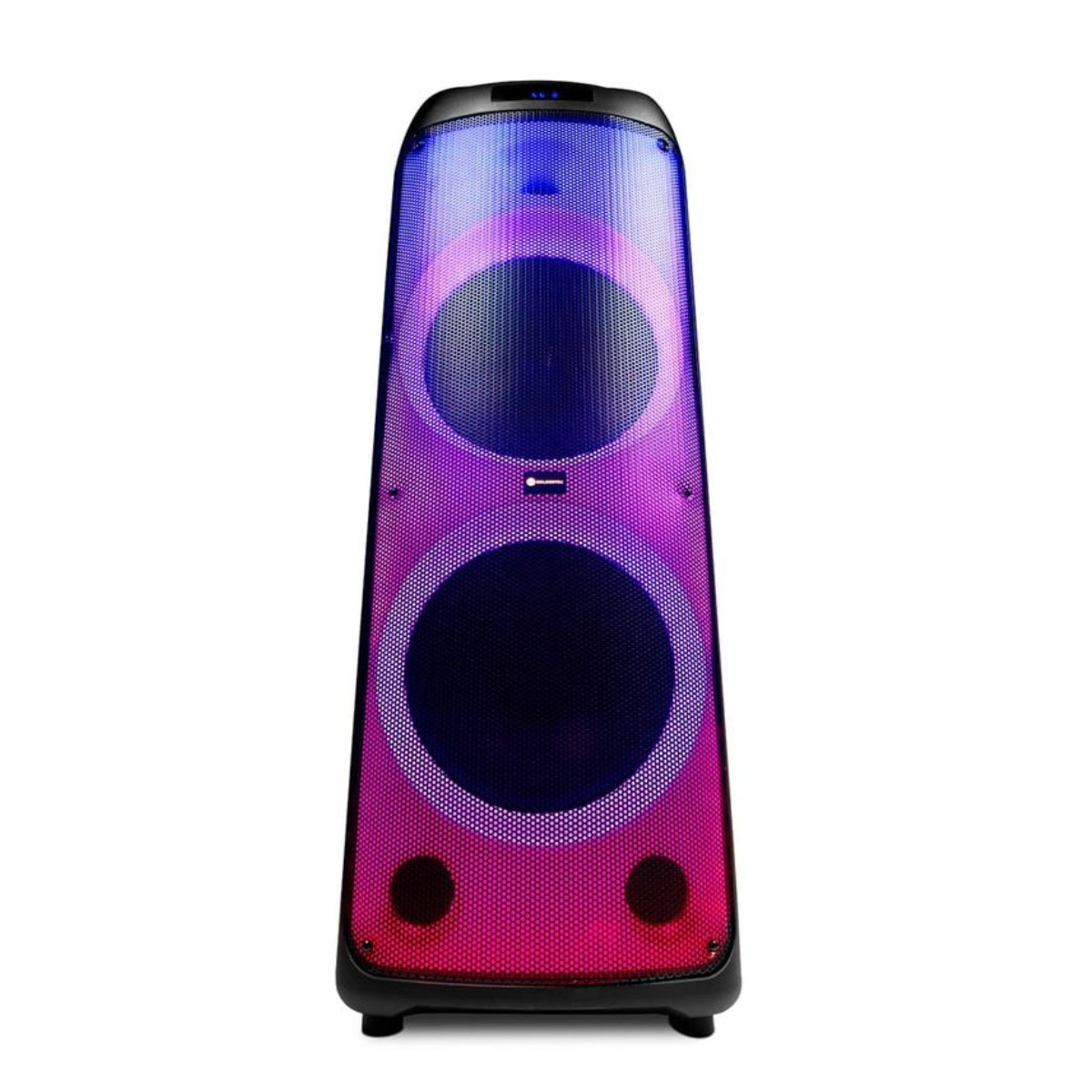 Caixa Amplificada EVOKE 2000 - 2000W RMS - Bluetooth, USB e SD - TWS - Entrada para Guitarra e Microfone - Efeitos LED - 63942