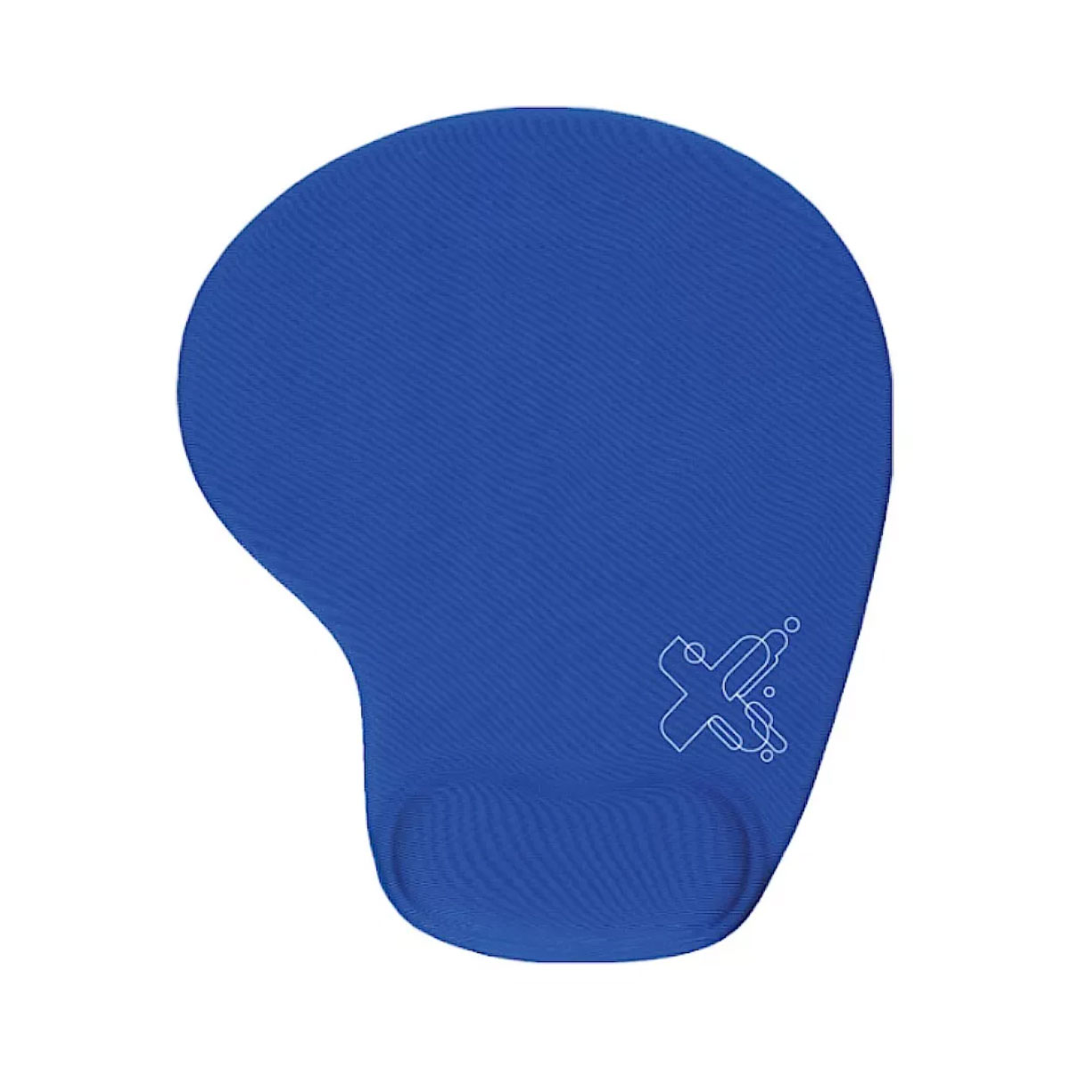 Mousepad Ergônomico Maxprint Smart - Apoio de Pulso em Gel - Azul - 60000096