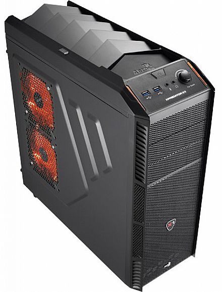 Gabinete - Gabinete AeroCool XPredator X1 Black Edition - Performance Gaming System - EN57059