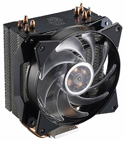 Cooler CPU - Cooler Master MasterAir MA410P - (AMD / Intel) - com LED RGB - MAP-T4PN-220PC-R1