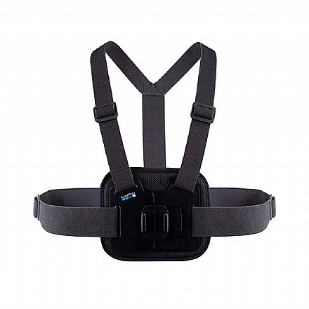 Câmera Digital - Suporte Peitoral Chesty para GoPro AGCHM-001 - Acolchoado - Preto