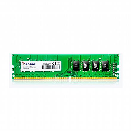 Memória para Desktop - Memória 4GB DDR4 2400MHz Adata - AD4U2400J4G17-B