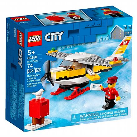 Brinquedo - LEGO City - Avião Correio - 60250