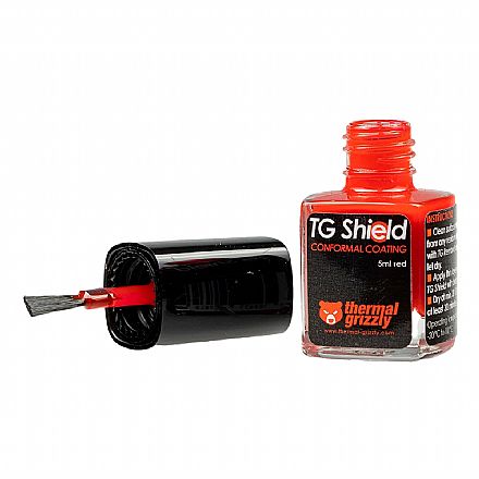 Pasta térmica - Verniz Protetor Thermal Grizzly TG Shield - 5 ml - TG-ASH-050-RT