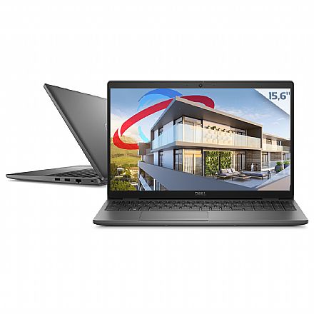 Notebook - Notebook Dell Latitude 15 3540 - Intel i7 1355U, RAM 16GB, SSD 512GB, Tela 15.6" Full HD, Rede RJ45, Leitor de Digital, Windows 11 - Preto - Outlet