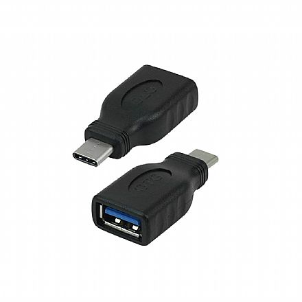 Cabo & Adaptador - Adaptador OTG USB-C para USB Fêmea - Chipsce 5+ 003-0140