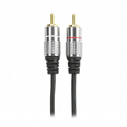 Cabo & Adaptador - Cabo Coaxial RCA Duplo - Video, Audio, Soundbar, Subwoofer - 3 metros - Chipsce PIX 018-0471