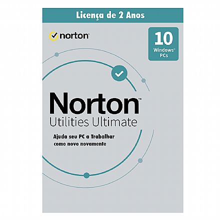 Software - Norton Utilities Ultimate - Licença de 2 anos para 10 Dispositivos - Versão Download