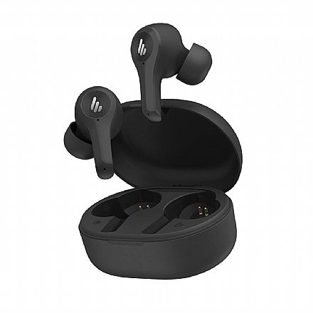 Fone de Ouvido - Fone de Ouvido Bluetooth Earbud Edifier TWS X5 Lite - com Microfone - Case Carregador - até 26 horas de bateria - Preto - X5-LITE-BK