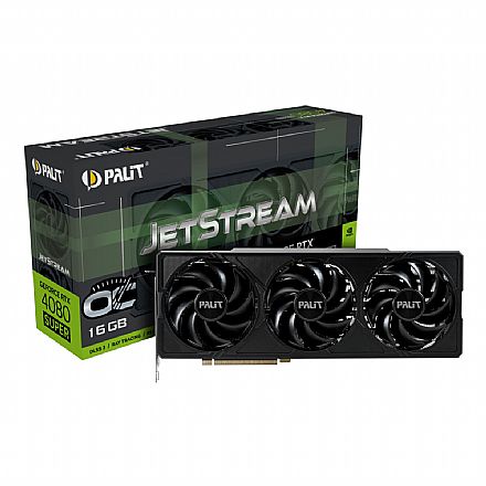 Placa de Vídeo - GeForce RTX 4080 Super 16GB GDDR6X 256bits - Palit Jetstream OC - NED408SS19T2